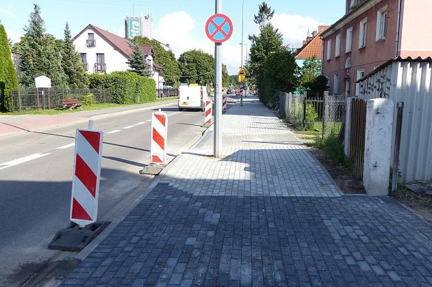 Remont chodnika na ul. Kaszubskiej