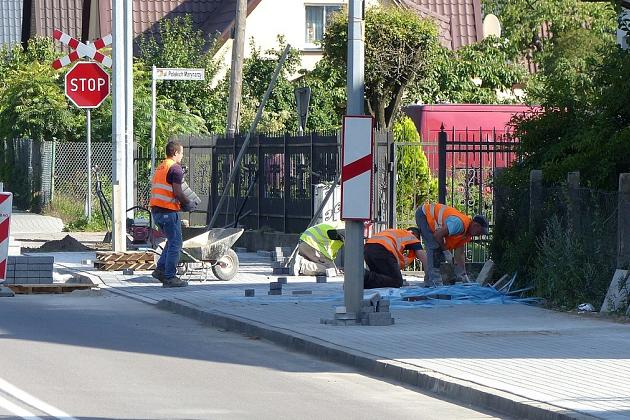 Remont chodnika na ul. Kaszubskiej