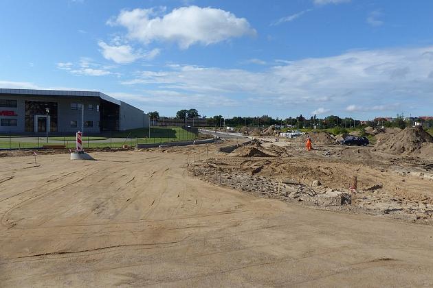 Objazd na obwodnicy. Trwa budowa nowego wyjazdu z osiedla