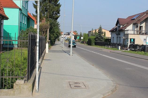 Remont chodnika w kierunku cmentarza