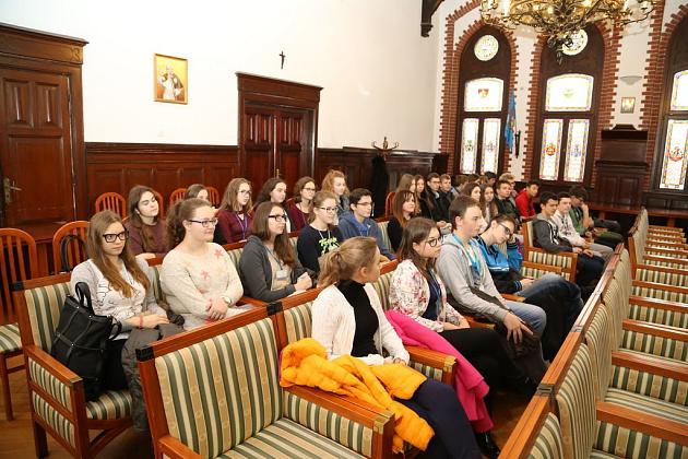 Światowy Tydzień Przedsiębiorczości 2016 - spotkanie z gimnazjalistami