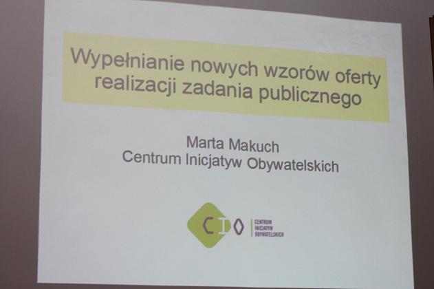Wybór składu komisji grantowych i szkolenie dla organizacji pozarządowych