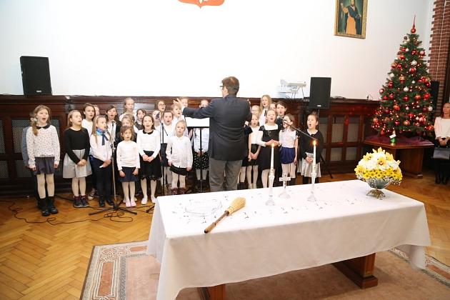 Kolęda Biskupa w ratuszu