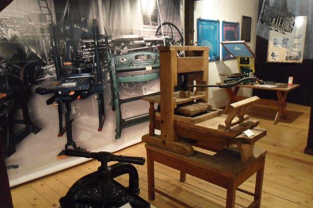 Historia drukarstwa w Stromych Schodach