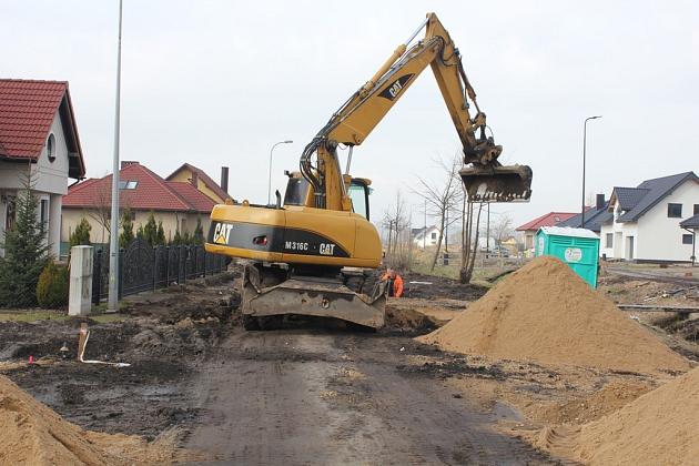 Budowa kanalizacji i asfaltowej jezdni na ulicy Tatrzańskiej