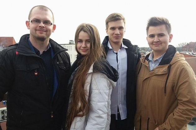 Młodzieżowi radni na jubileuszu MRM w Kościerzynie