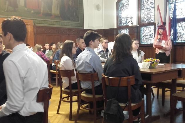 Spotkanie Młodzieżowych Rad Miast Lęborka, Ustki, Kościerzyny i Słupska