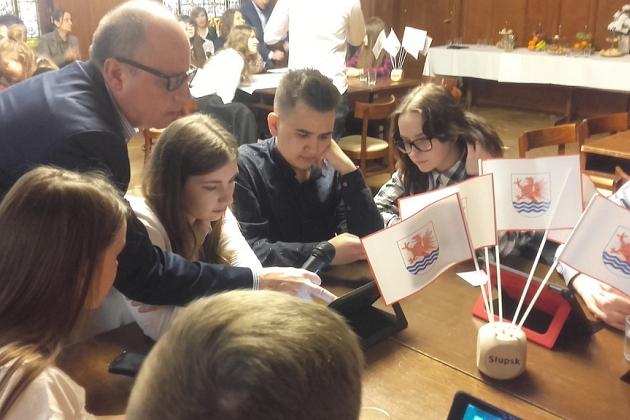 Spotkanie Młodzieżowych Rad Miast Lęborka, Ustki, Kościerzyny i Słupska
