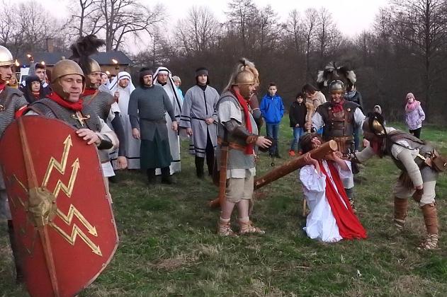 Misterium Męki Pańskiej w Parku Chrobrego
