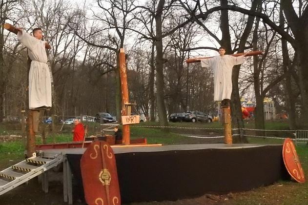 Misterium Męki Pańskiej w Parku Chrobrego