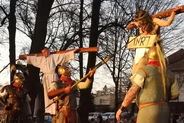 Misterium Męki Pańskiej w Parku Chrobrego