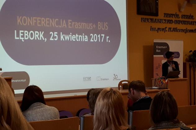 Konferencja Erasmus+ w Lęborku