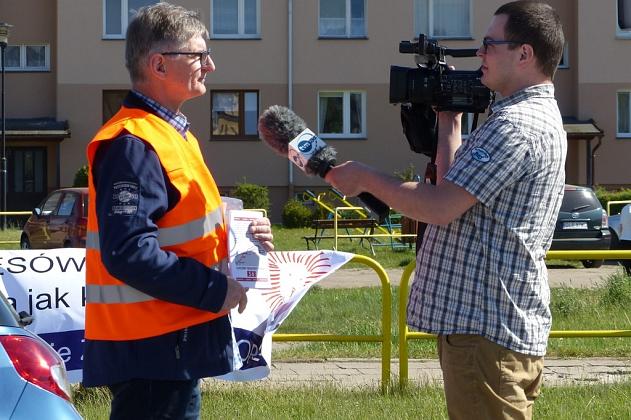 Protest w sprawie budowy drogi ekspresowej S6