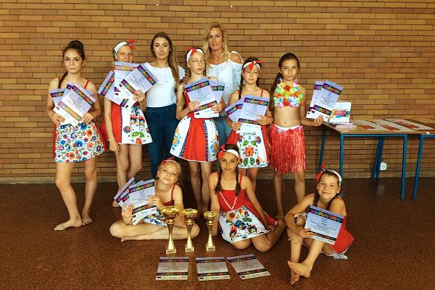 Wytańczyły puchary na turnieju w Łebie