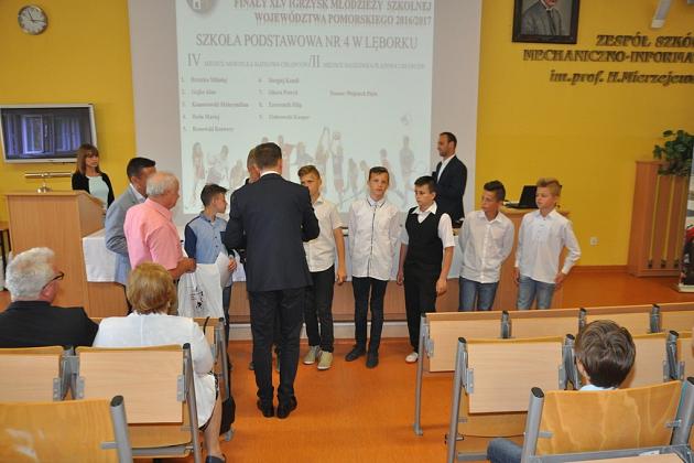 Podsumowanie sportowej rywalizacji szkół Powiatu Lęborskiego 2016/2017