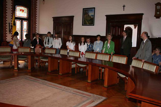 Samorząd Uczniowski w Ratuszu