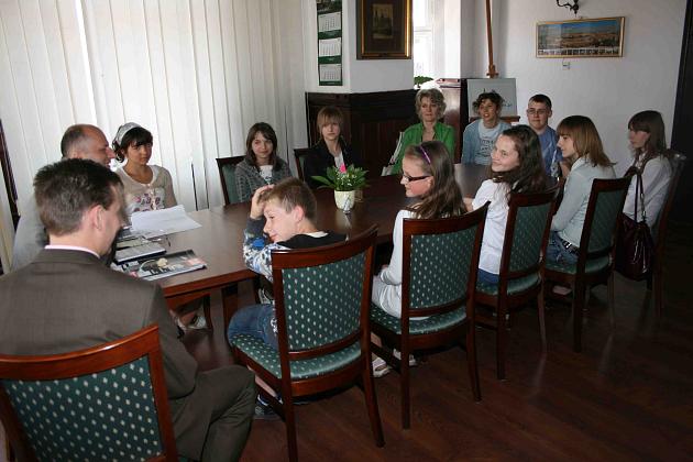 Samorząd Uczniowski w Ratuszu