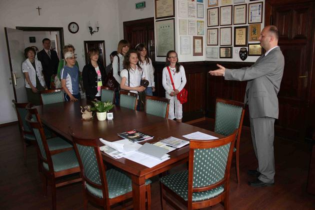 Samorząd Uczniowski w Ratuszu