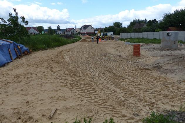 Most na Weterynaryjnej. Trwa budowa kanalizacji deszczowej