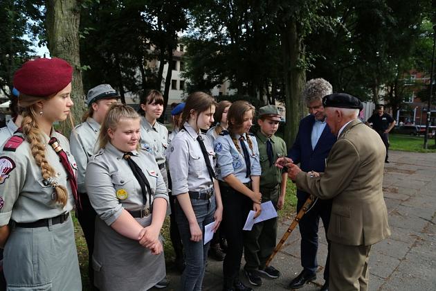 „Lębork Pamięta”. 73. Rocznica wybuchu Powstania Warszawskiego