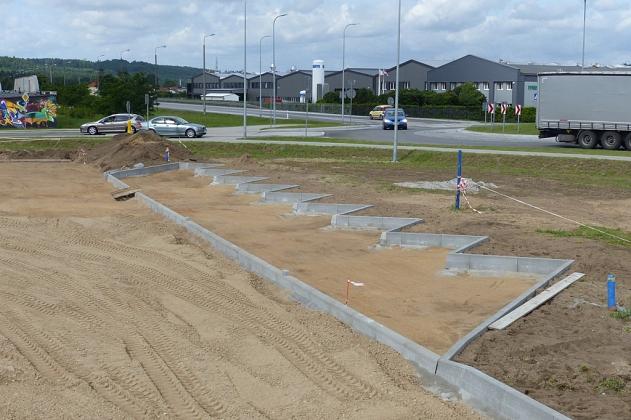 Budowa parkingu przy ul. Teligi zgodnie z harmonogramem
