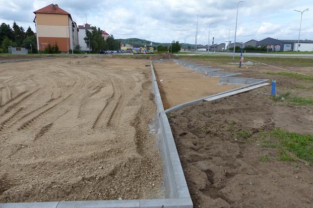 Budowa parkingu przy ul. Teligi zgodnie z harmonogramem