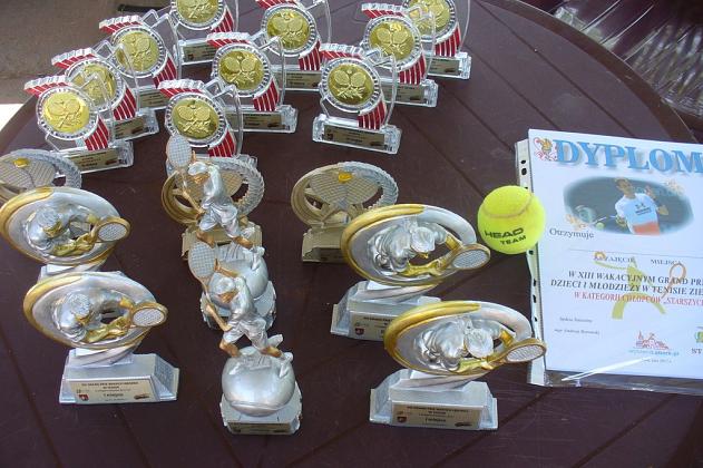Finał „XIII GRAND PRIX Wakacji Dzieci i Młodzieży w Tenisie”