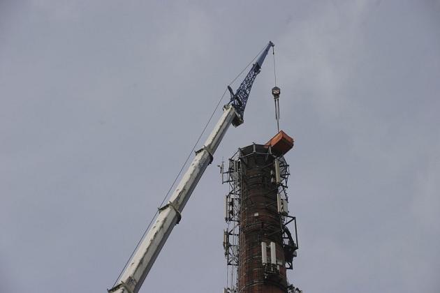 Remont komina kotłowni KR-1