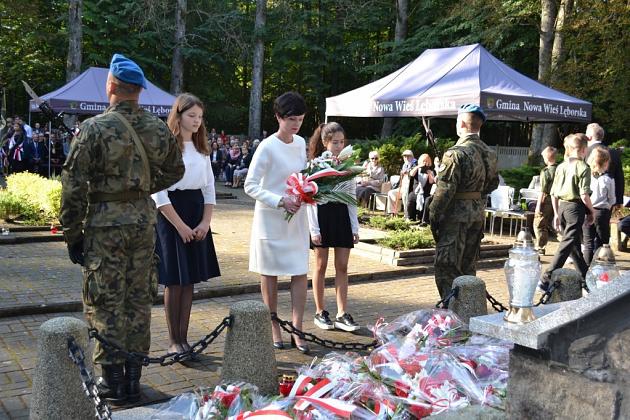 Uroczystość patriotyczno-religijna w Krępie Kaszubskiej