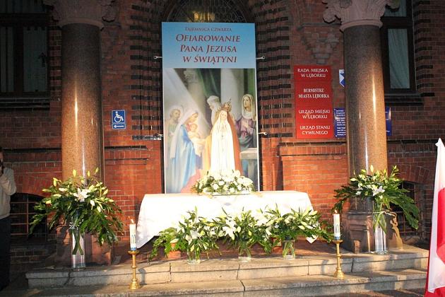 Peregrynacja Figury Matki Bożej Fatimskiej w Lęborku