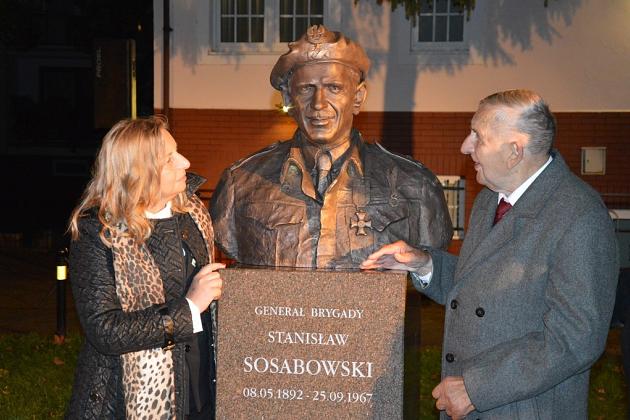Pomnik generała Stanisława Sosabowskiego odsłonięty