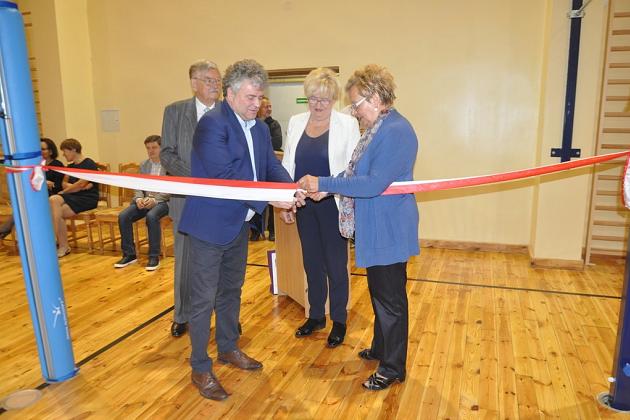 Otwarcie po remoncie z Budżetu Obywatelskiego Lęborka sali „Rolniczaka”