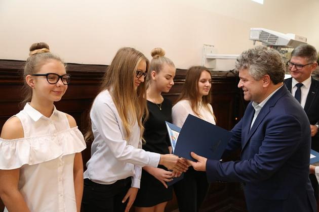 Dzień Edukacji – uroczyste spotkanie w ratuszu