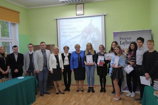 IX międzyszkolny konkurs recytacji twórczości Karola Wojtyły