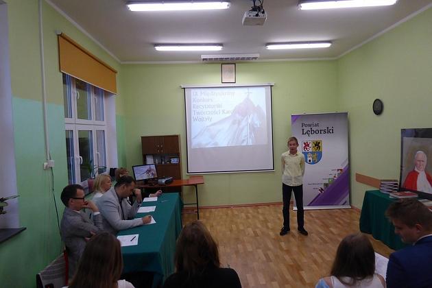 IX międzyszkolny konkurs recytacji twórczości Karola Wojtyły