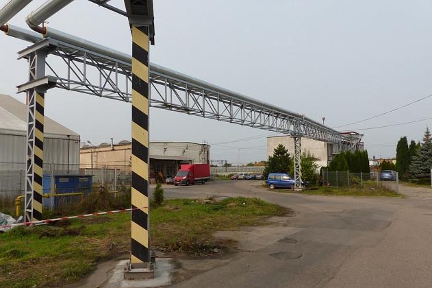 Modernizacja napowietrznej sieci ciepłowniczej przy ul. Krzywoustego