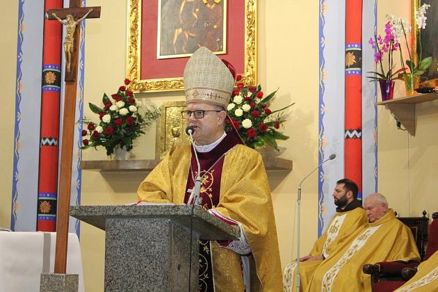 Poświecenie Figury Jezusa Chrystusa Naszego Króla i Pana