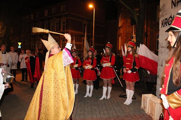 Poświecenie Figury Jezusa Chrystusa Naszego Króla i Pana