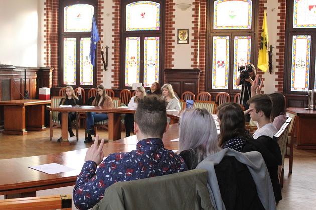 V posiedzenie II kadencji Młodzieżowej Rady Miasta Lęborka