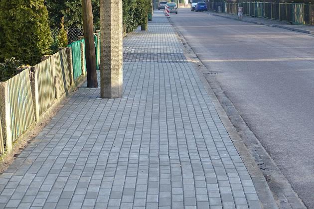 Chodnik przy ulicy Wyspiańskiego wyremontowany