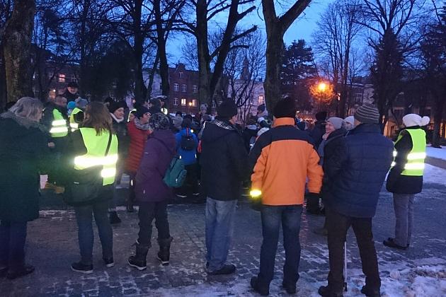 Wieczorny rajd po Lęborku