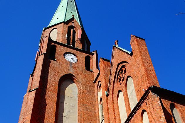 Remont kościelnej wieży w ramach projektu „Skarby Lęborka…”