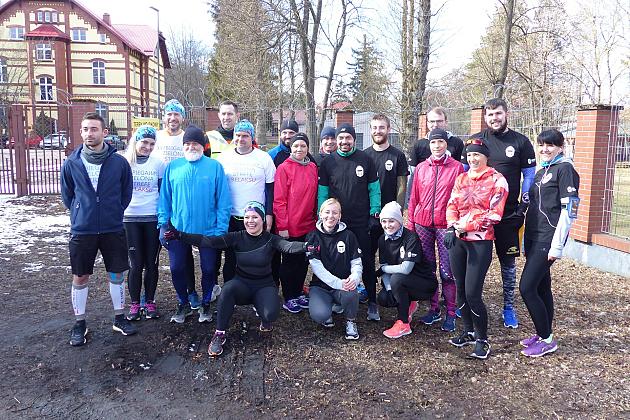 Sztafeta „Wybiegajmy Zieloną Strefę Relaksu” przebiegła przez Lębork