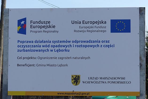 Budowa kanalizacji deszczowej przy ulicy Sportowej