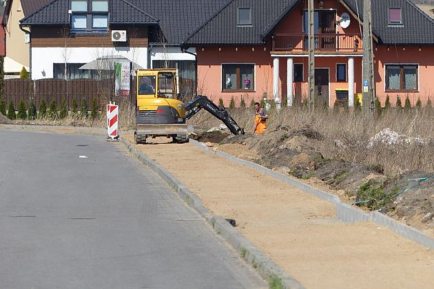 Budowa ścieżki rowerowej na ulicy Nadmorskiej