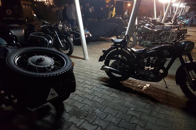 Zabytkowe motocykle rywalizowały na drogach naszego powiatu
