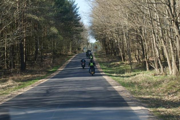 Zabytkowe motocykle rywalizowały na drogach naszego powiatu