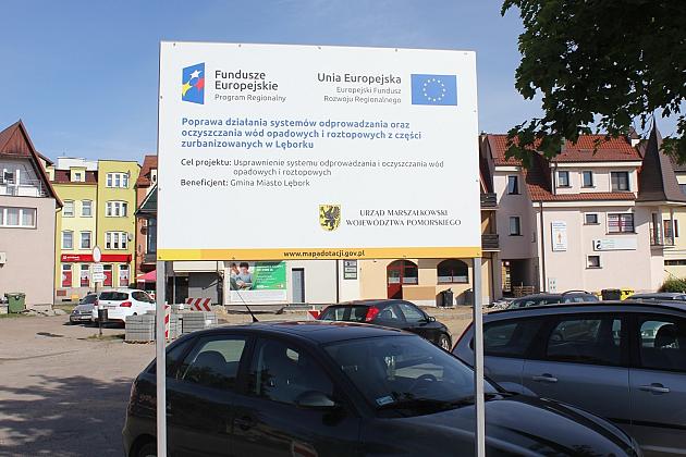 Parking w budowie. Czas na roboty brukarskie