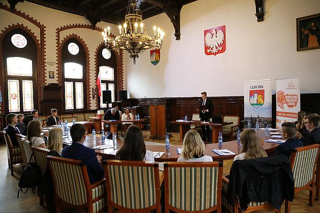 Uroczysta I Sesja III Kadencji Młodzieżowej Rady Miasta Lęborka