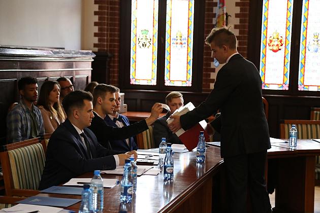 Uroczysta I Sesja III Kadencji Młodzieżowej Rady Miasta Lęborka